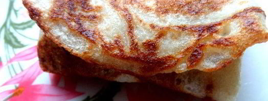 дрожжевые блины с луково-сырной начинкой. Шаг 25