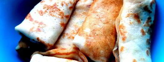 дрожжевые блины с луково-сырной начинкой. Шаг 26