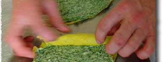 флорентийские блинчики с рикоттой и шпинатом. Шаг 3