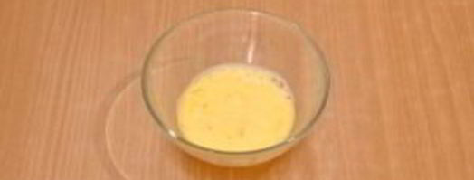 фунчоза с беконом, помидорами и яичными блинчиками. Шаг 4