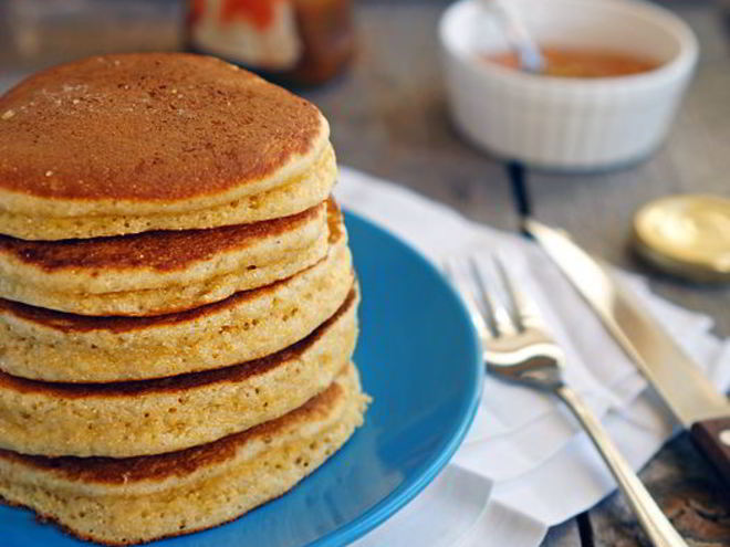 Рецепт кукурузных панкейков