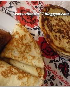 Овсяные блины с беконом