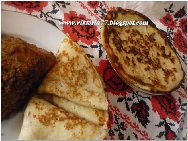 Рецепт овсяных блинов с беконом