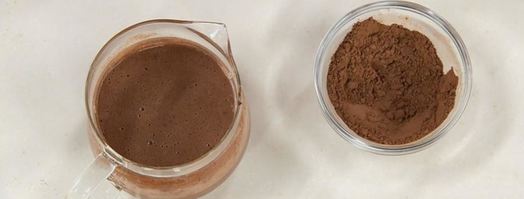 полосатые блинчики с шоколадной начинкой. Шаг 4