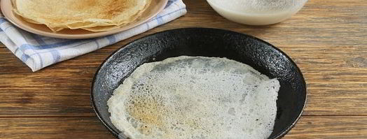 постные блины на минералке. Шаг 7