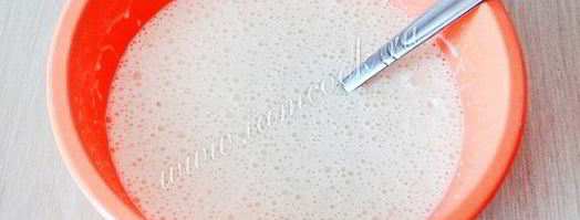 простые дрожжевые блины на молоке. Шаг 9