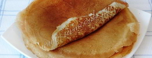 простые дрожжевые блины на молоке. Шаг 11