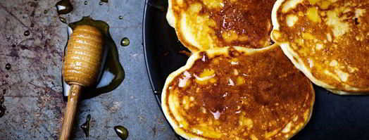 пышные толстые блины. Шаг 8