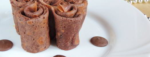 шоколадные блинчики. Шаг 9