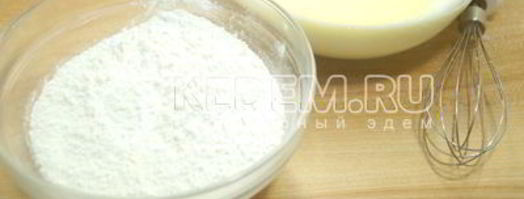 запеченные блины с курицей и грибами. Шаг 4