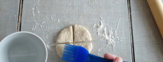 булочки — башенки из дрожжевого теста на воде без яиц. Шаг 11