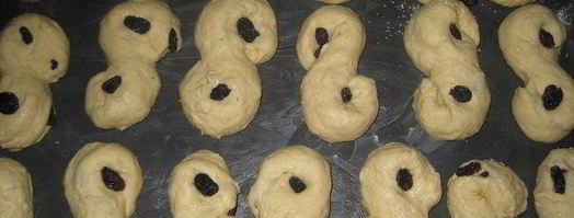 булочки люсии. Шаг 7