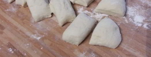 булочки на солевом дрожжевом растворе. Шаг 6