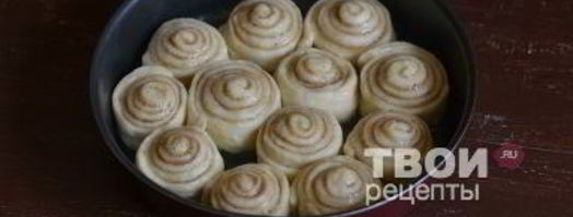 булочки с корицей. Шаг 33