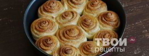 булочки с корицей. Шаг 35