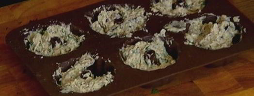 булочки с семечками и зеленью. Шаг 8