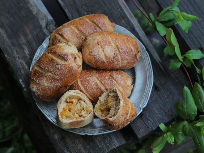 Рецепт булочек с сухофруктами