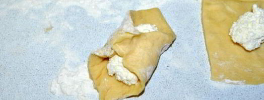 булочки с творожной начинкой. Шаг 7