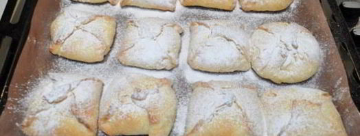 булочки с творожной начинкой. Шаг 10