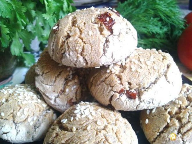 Рецепт булочек с вялеными помидорами