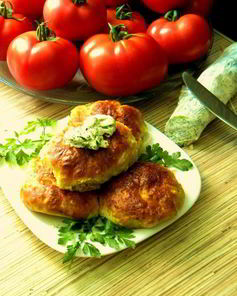 Капустные булочки с прованским маслом