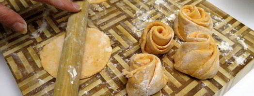 китайские паровые булочки в мультиварке. Шаг 5