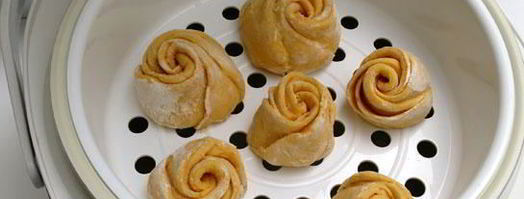 китайские паровые булочки в мультиварке. Шаг 8