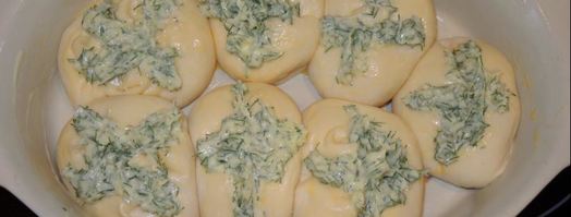 пампушки чесночно-укропные. Шаг 4