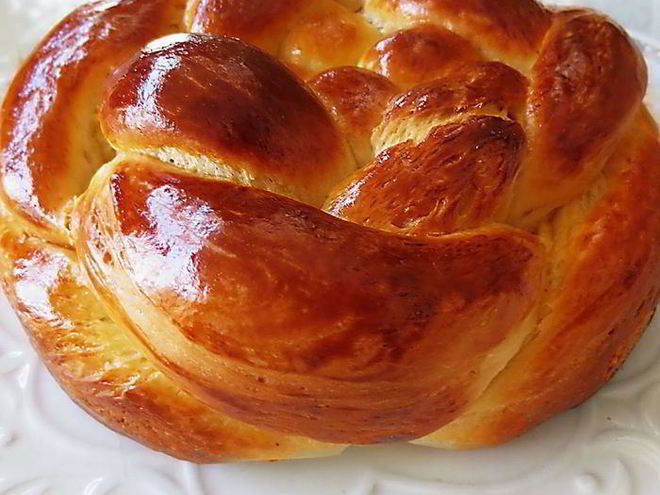 Рецепт плетеных булочек