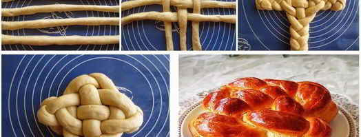 плетеные булочки. Шаг 7