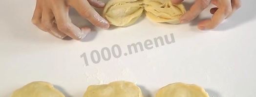 плюшки из дрожжевого теста. Шаг 13