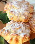 Сдобные булочки Русские кружева