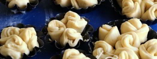 сдобные булочки русские кружева. Шаг 7