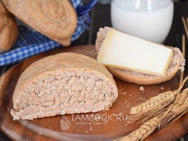 Рецепт цельнозерновых булочек