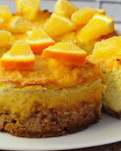 Апельсиновый чизкейк