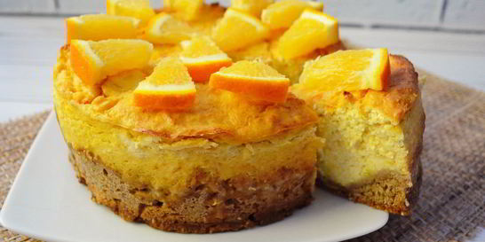 Апельсиновый чизкейк