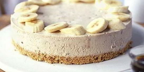 Банановый чизкейк без выпечки