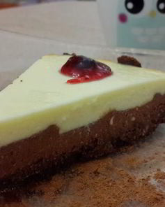 Чизкейк черно-белый