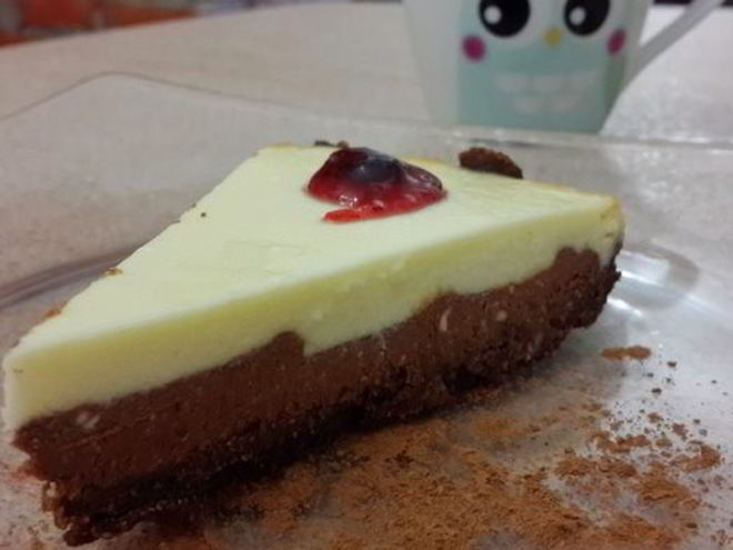 Рецепт чизкейка черно-белый