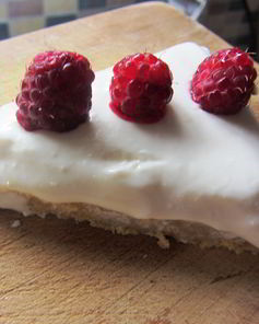 Чизкейк из творога на агар-агаре