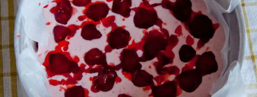 чизкейк клубничный. Шаг 7