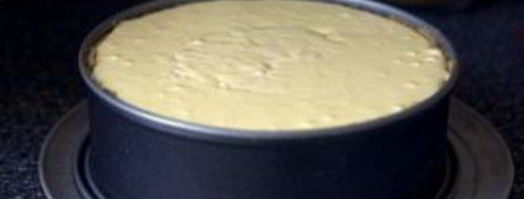 чизкейк нью-йорк с вишней. Шаг 5