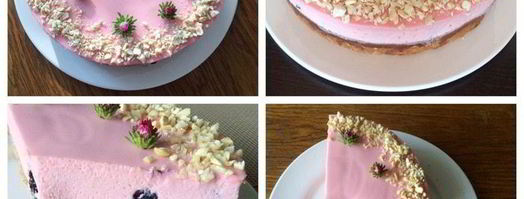 чизкейк с ежевикой. Шаг 8