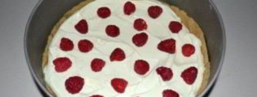 чизкейк с малиной. Шаг 8