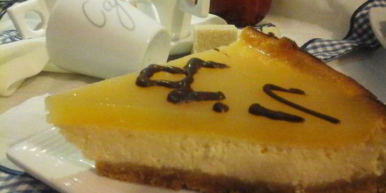 Чизкейк с манго