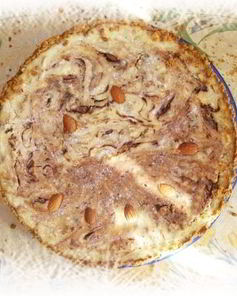 Чизкейк с миндалем