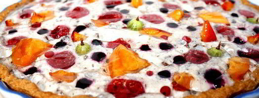 чизкейк с шоколадом и летними ягодами. Шаг 5