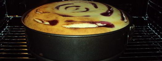 чизкейк с вишней. Шаг 7