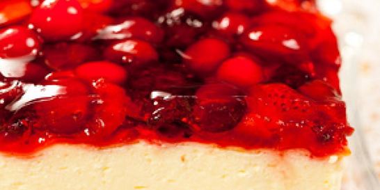 Чизкейк с ягодами