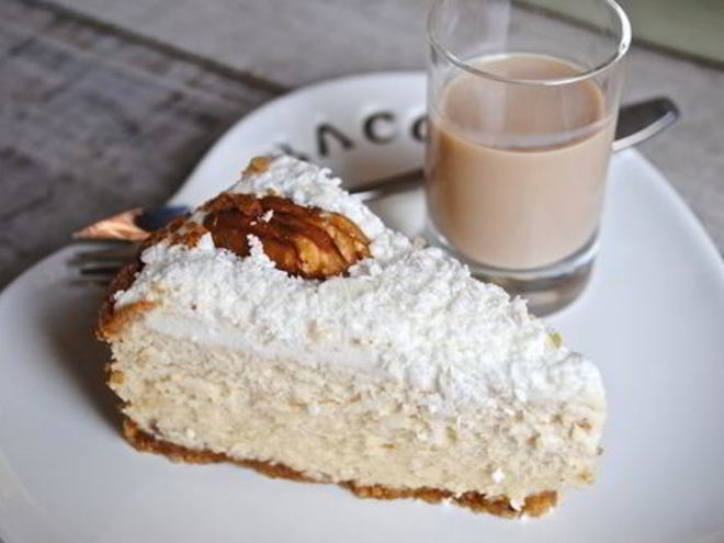 Рецепт ирландского чизкейка с орехами пекан